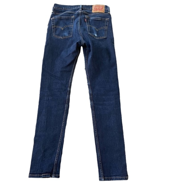 Levi's‎ 510 Slim Dark Wash Wedgie Stretchy Jeans Size: W29/ L32 - Picture 1 of 8